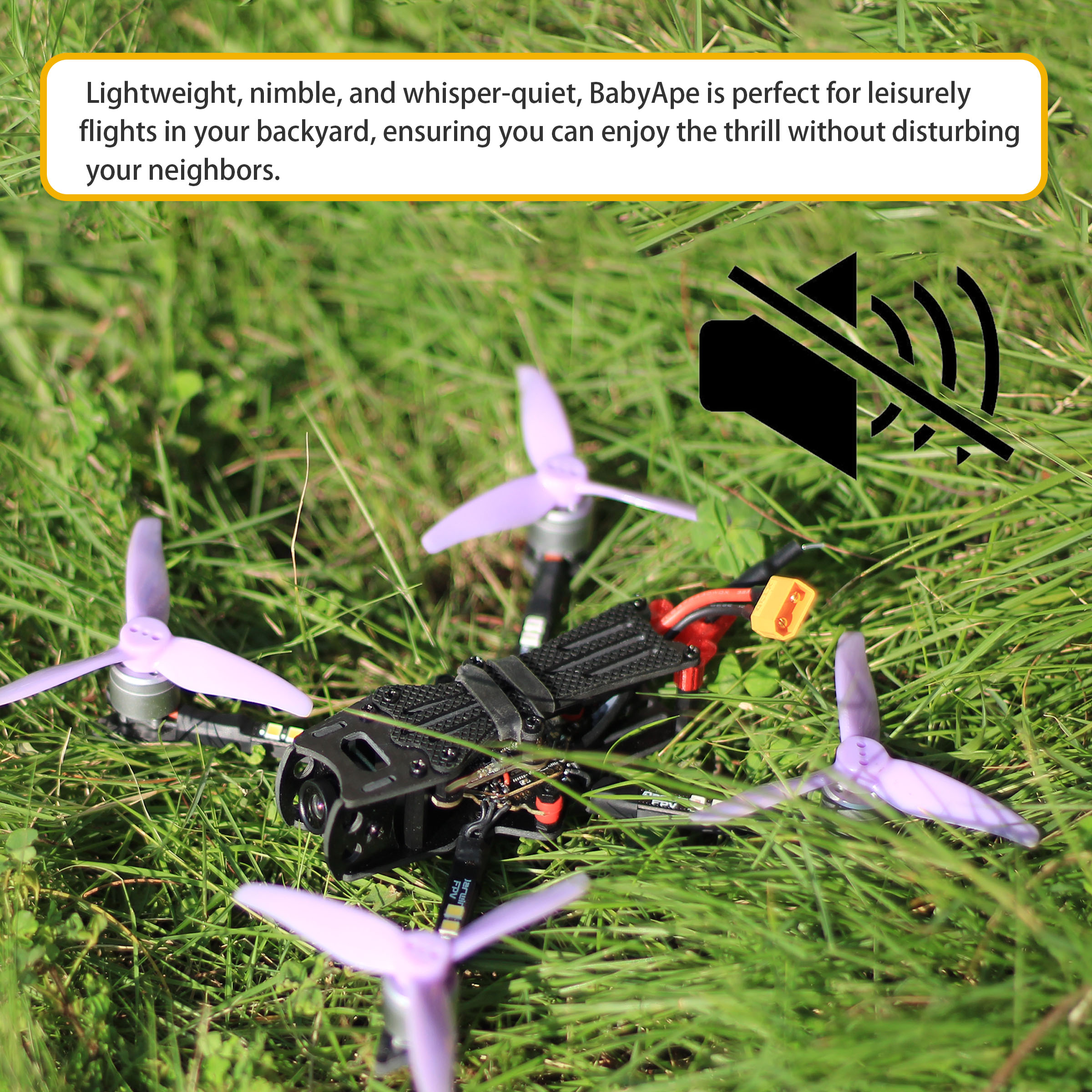 DarwinFPV Baby Ape Pro V3 142m - Drone Battery 3S avis et prix